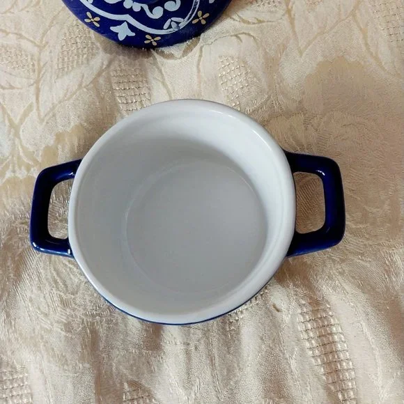 Martha Stewart Collection 1 Cocottes Small Ramekin La Dolce Vita Ceramic - Picture 4 of 8